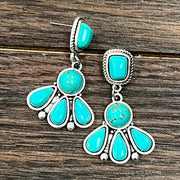 Isac Turquoise Post Earrings 724217