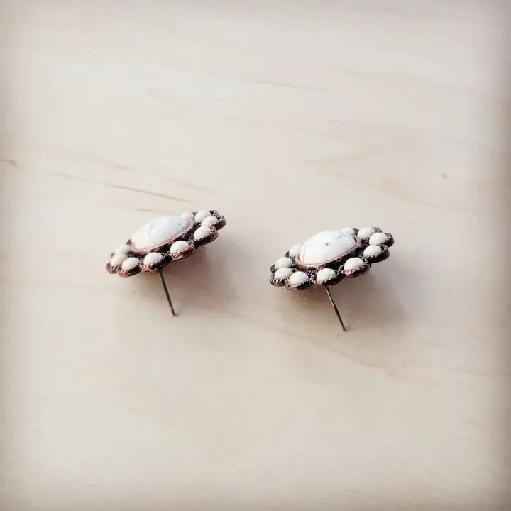 The Jewelry Junkie White Squash Blossom Earring 226i