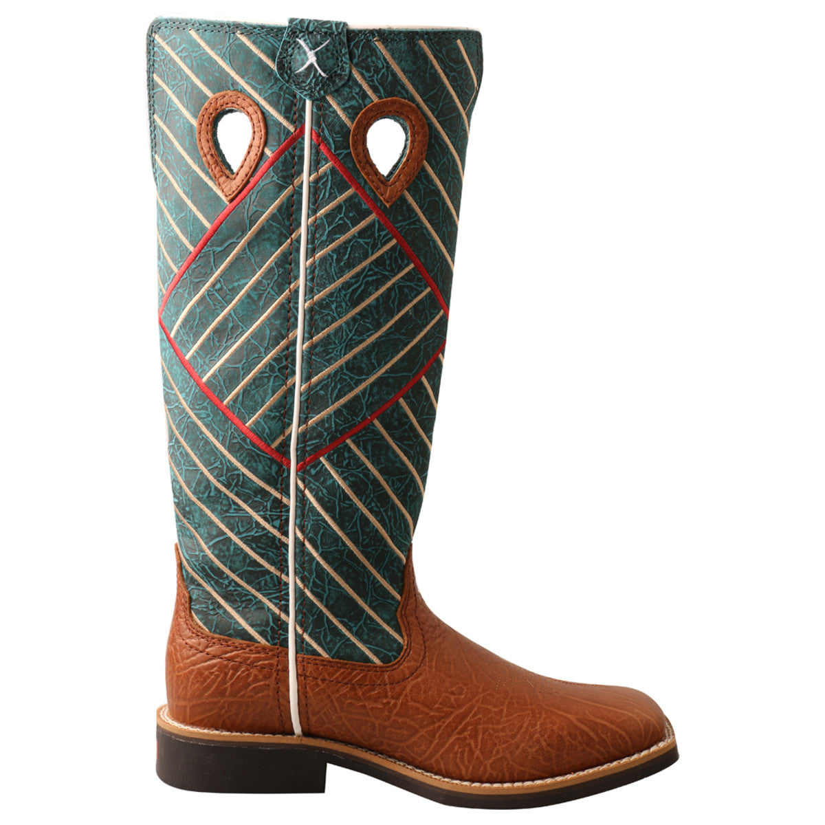 Twisted X CO Youth Buckaroo Square Toe Boot YBK0010 C3.