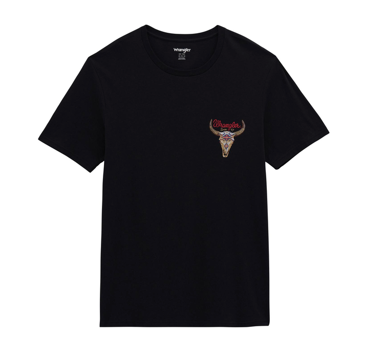 Wrangler Blk Graphic Tee 2380266.
