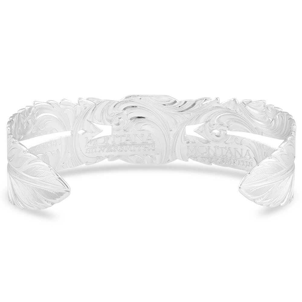 Montana Silversmiths Feather Bracelet.