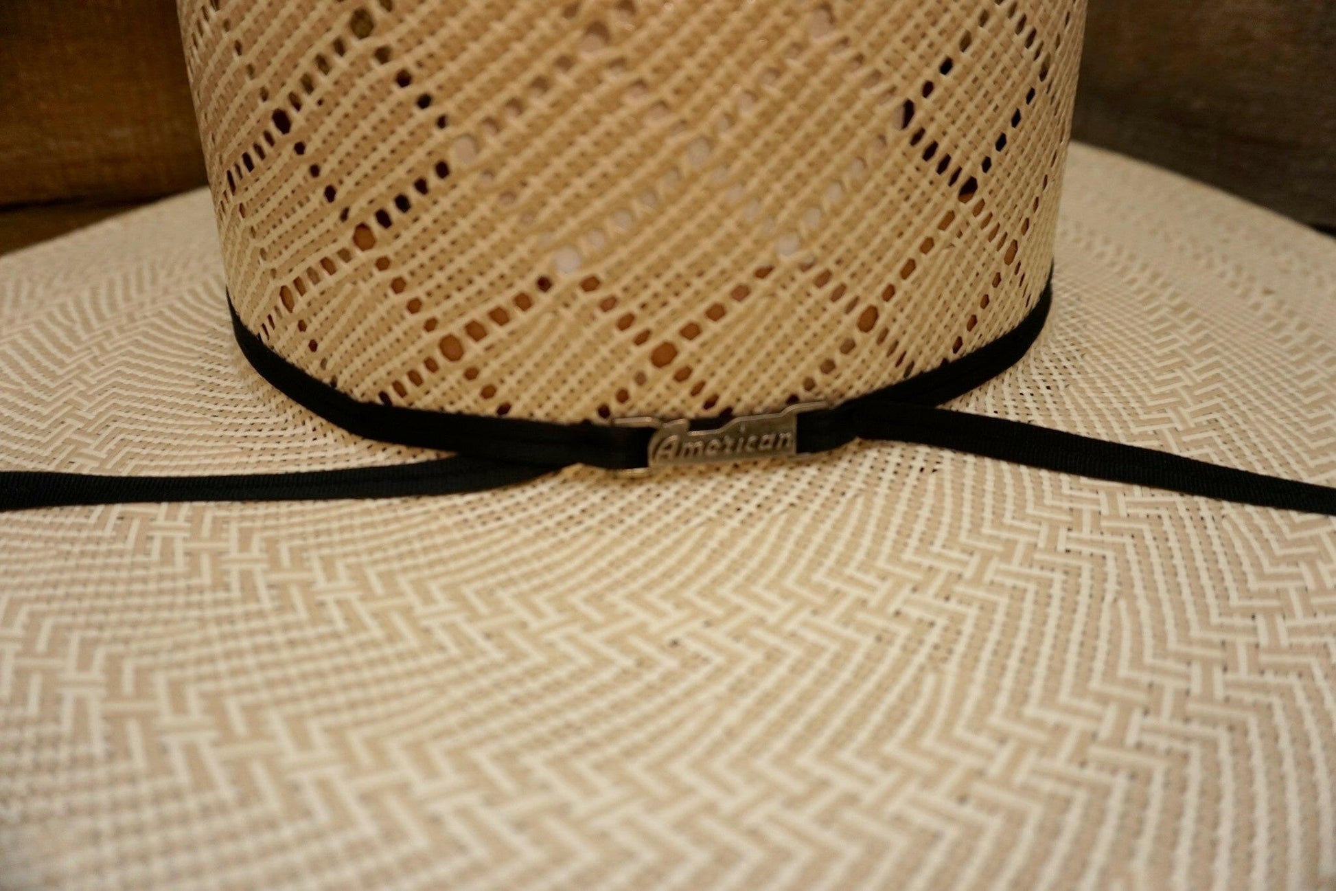 American 5050 4 1/4" Straw Hat.