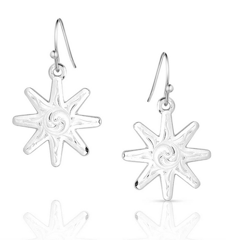 Montana Silversmiths Chiseled Spurs Earrings ER5667