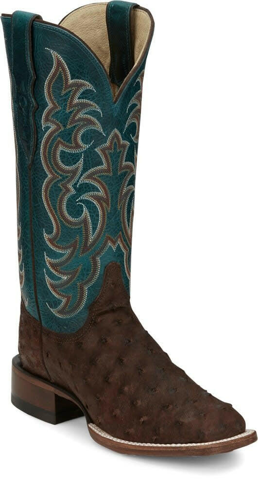 Justin Women's Cowgal Full Quill Ostrich Boots C3.