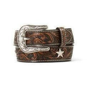 Ariat Girl's Scroll Embossed Western Belt.