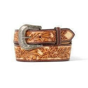 Ariat Men's Floral Tooled Western Belt.