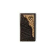 Ariat Men's Basketweave Rodeo Wallet.