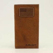 Ariat Men's Flag Patch Rodeo Wallet.