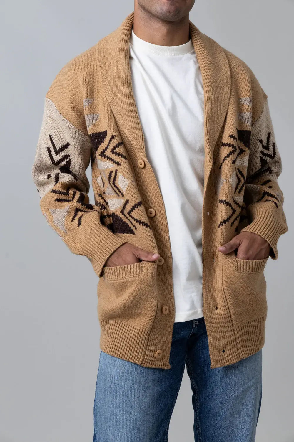 Kimes Ranch Men's Artesia Cardigan.