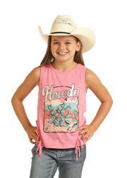 Rock & Roll Cowgirl Girl's Fringe Tank.