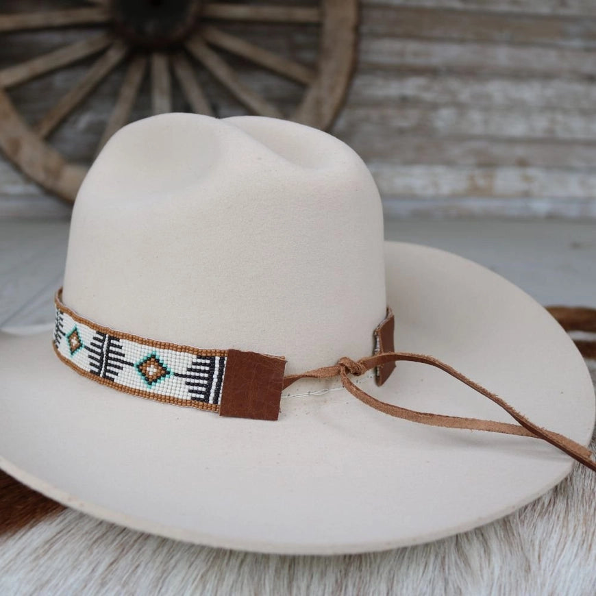 Willow Lane Hat Co. Mesa Beaded Hat Band WL-BHB06