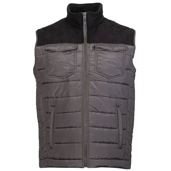 Hooey Men's Grey Packable Vest.
