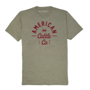 Rural Cloth American Cattle Co Barb Tee.