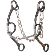 Classic Equine O Ring Square Snaffle Gag Bit.