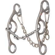 Classic Equine Sherry Cervi Twisted Wire Barrel Bit.
