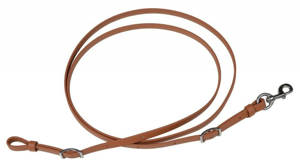 Berlin Leather Beta Roping Reins - Thumbnail 4