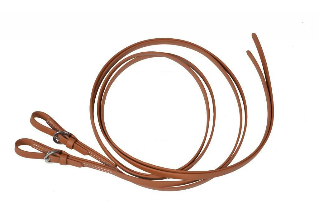BERLIN BETA BUCKLE SPLIT REIN 5/8''X8' BE5883.