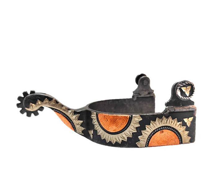 Cowboy Tack Sunflower Spurs UW630050DGSL200