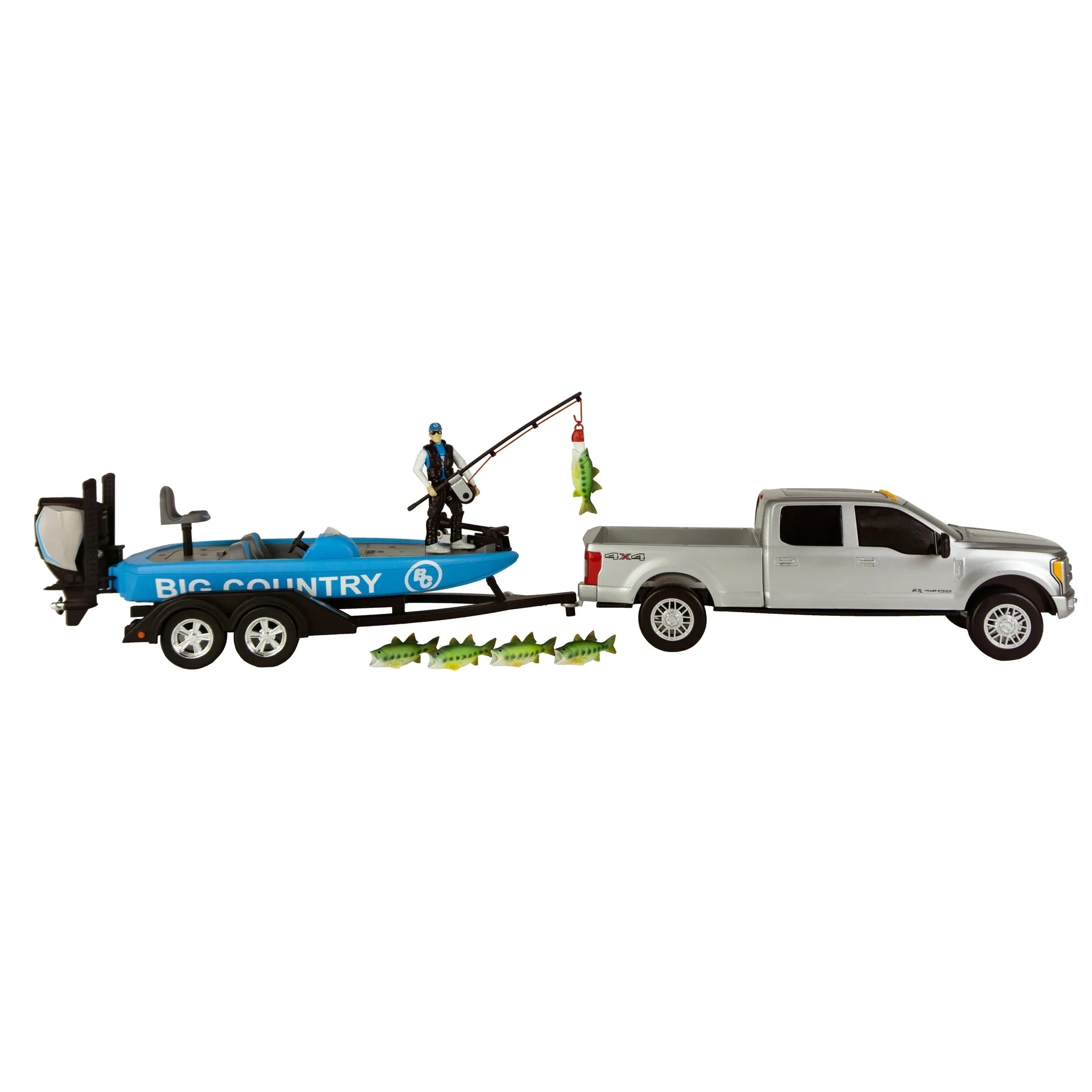 Big Country F-250 Bass Boat Combo Playset 484