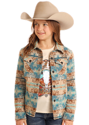 Rock & Roll Cowgirl's Aztec Shacket.