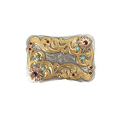 Blazin Roxx Engraved Western Buckle.