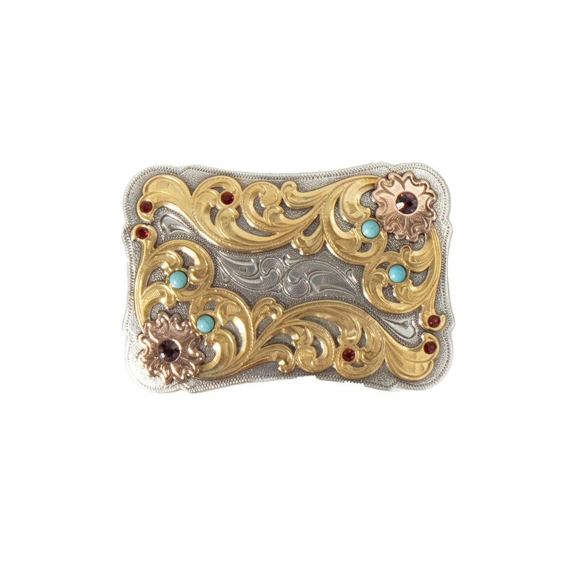 Blazin Roxx Engraved Western Buckle.