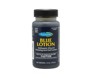 Blue Lotion Wound Dressing and Gall Lotion.