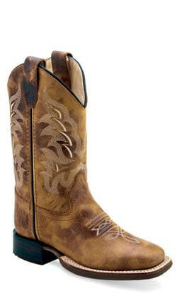 Old West Children's Tan Western Boot.