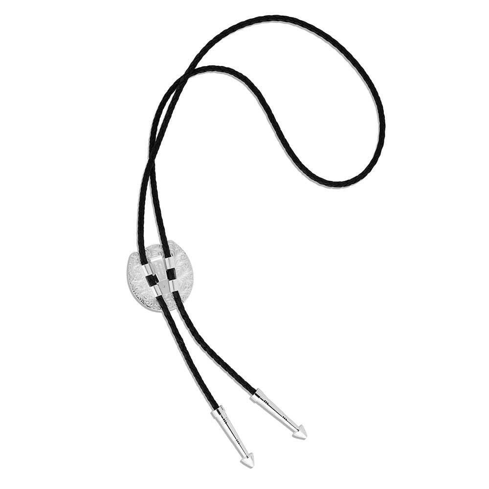 Montana Silversmiths Pioneer's Turquoise Bolo Tie.