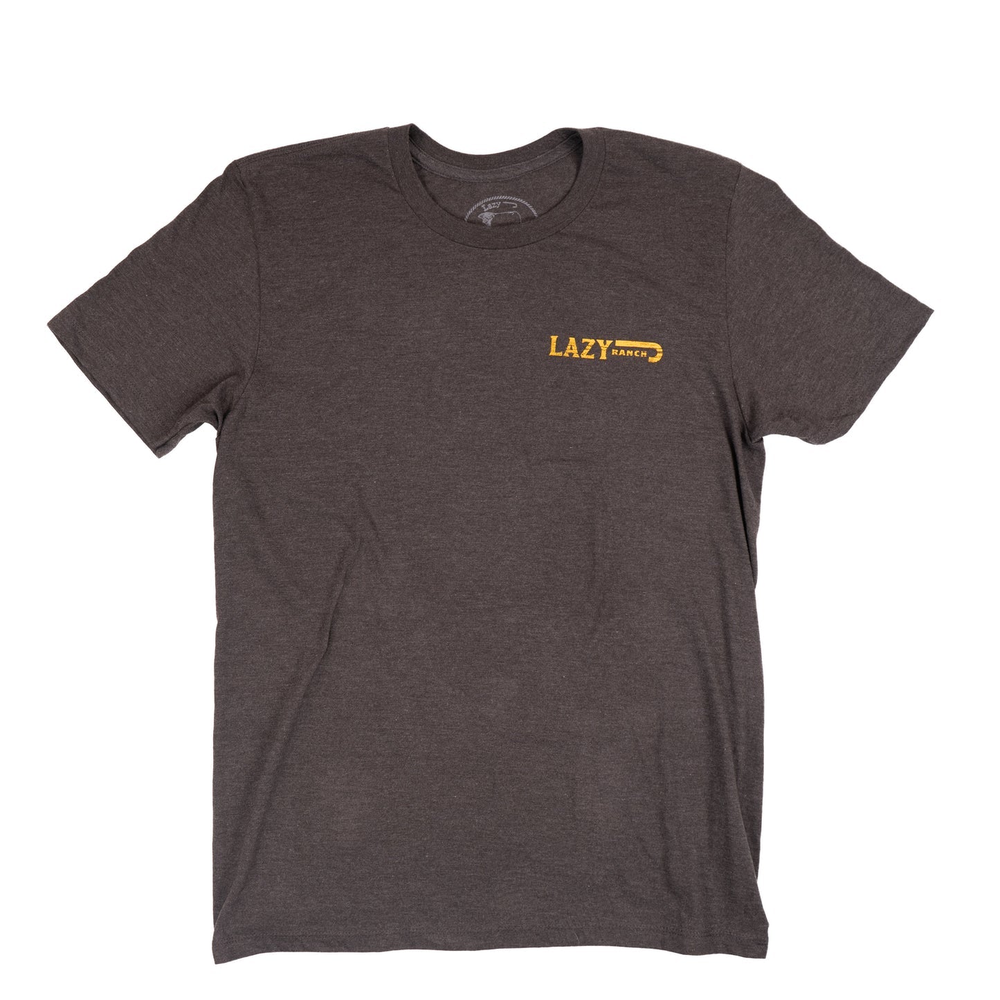 Lazy J Charcoal Bull Wagon Tee LJSS-2520