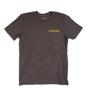 Lazy J Charcoal Bull Wagon Tee LJSS-2520