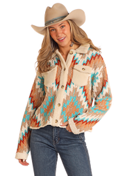 Rock & Roll Cowgirl Aztec Cardigan.