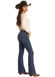 Rock & Roll Women's High Rise Bootcut Jeans.