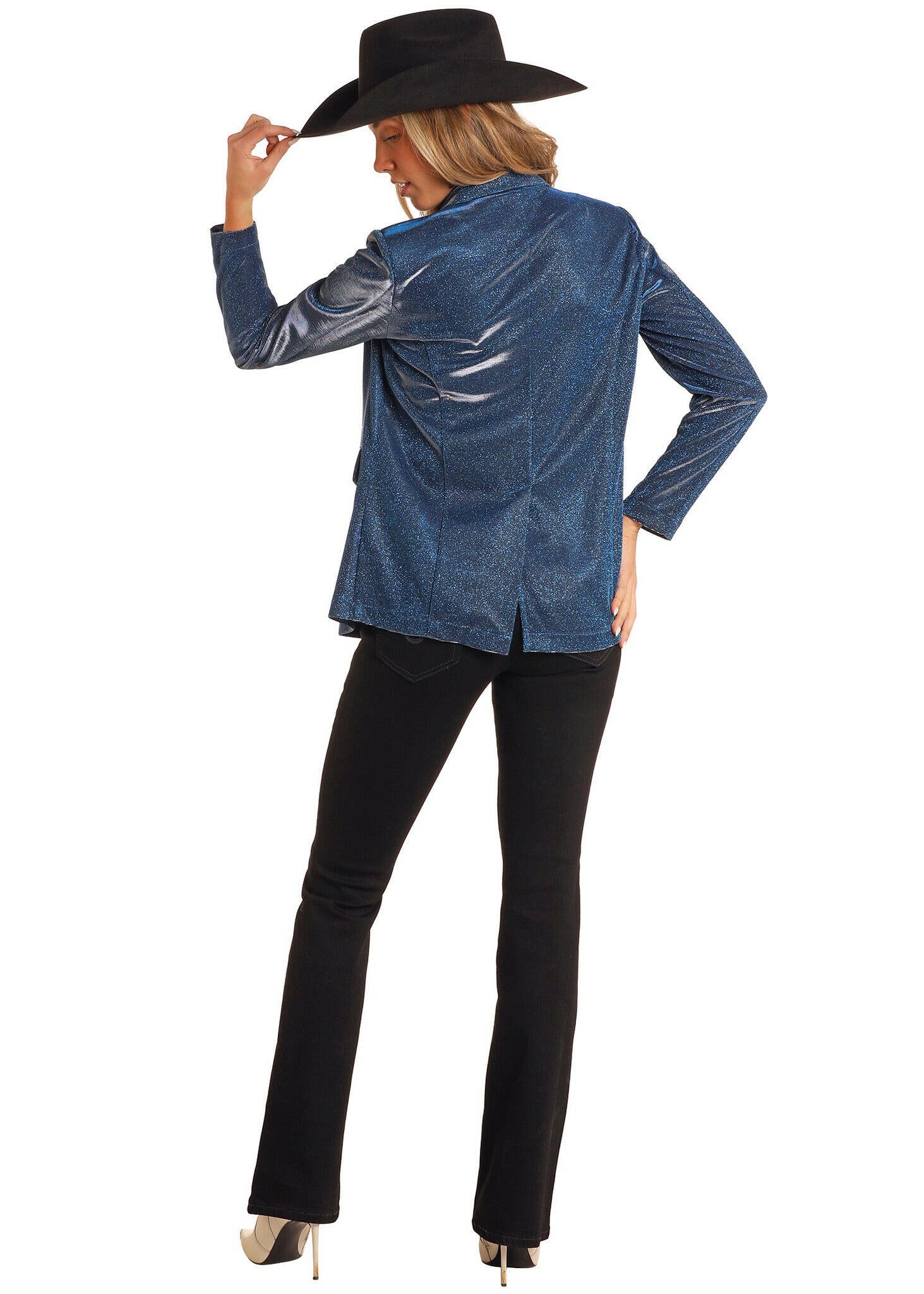 Rock & Roll Women's Iridescent Blazer.