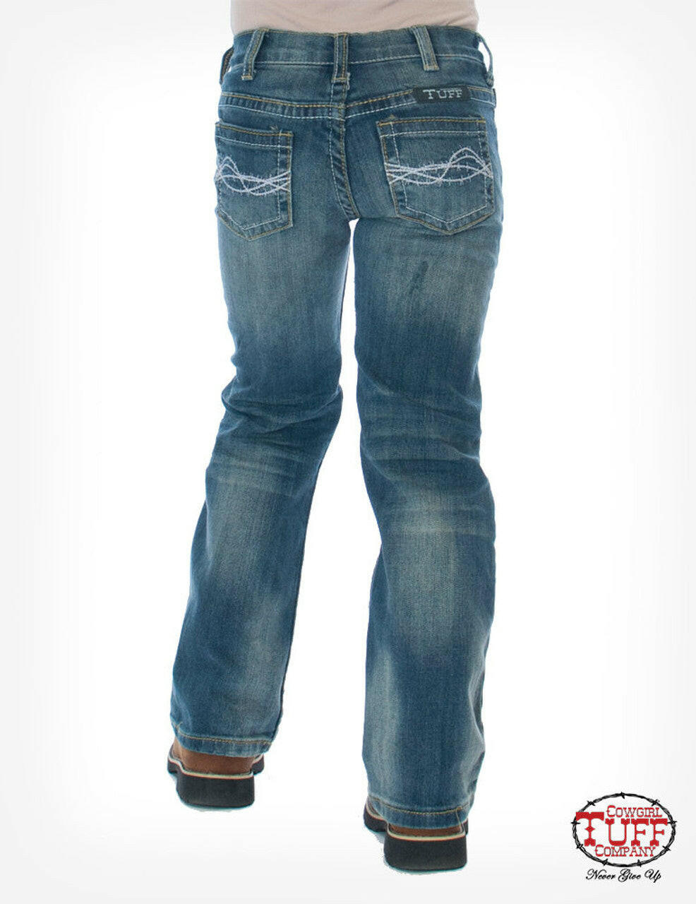 Cowgirl Tuff Girl's Don't Fence Me In Jeans.