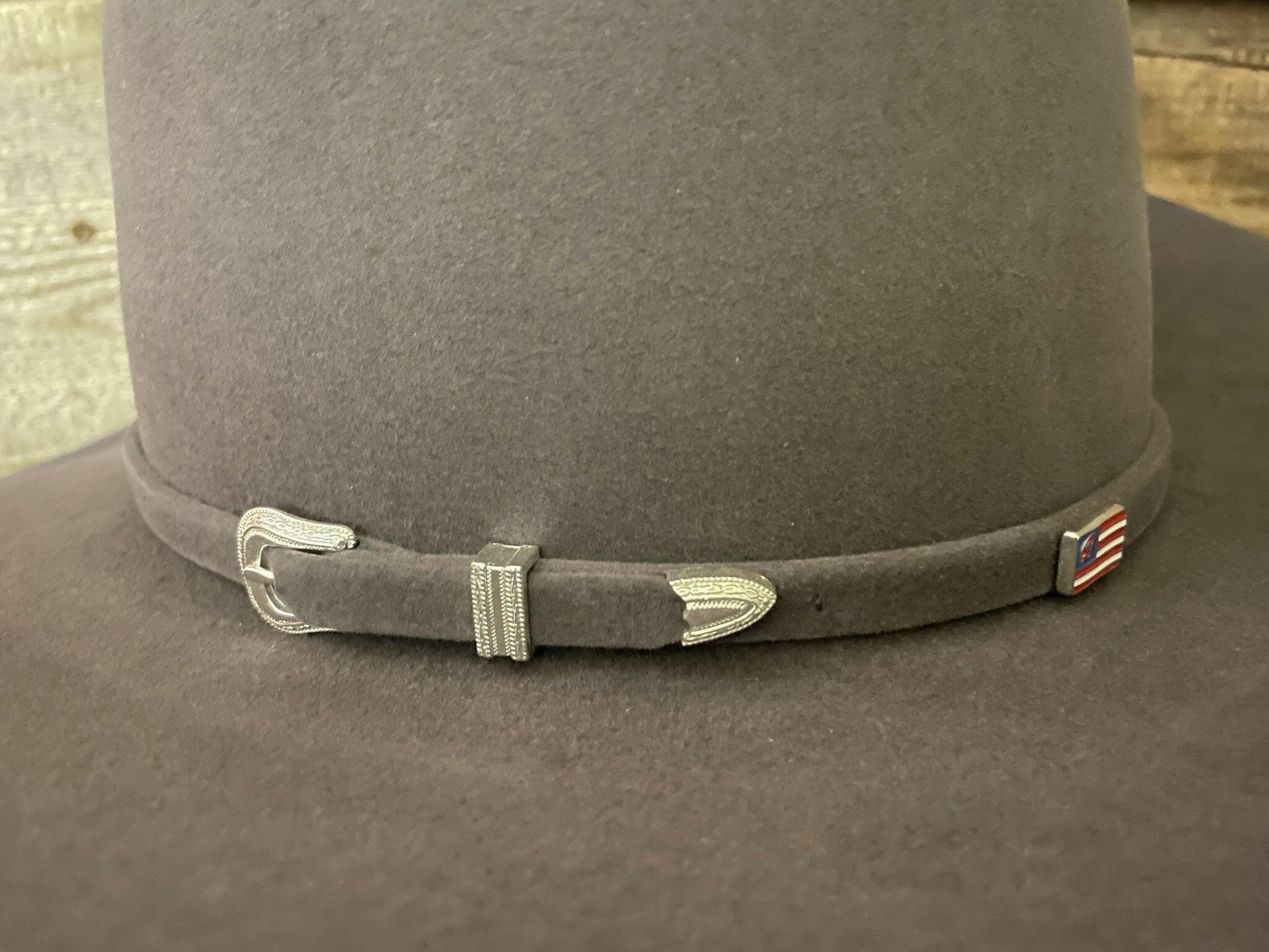 American Hat Co. 7X Steel 4 1/4'' Brim.