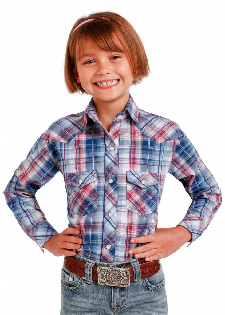 Girl's Panhandle Long Sleeve Shirt S.