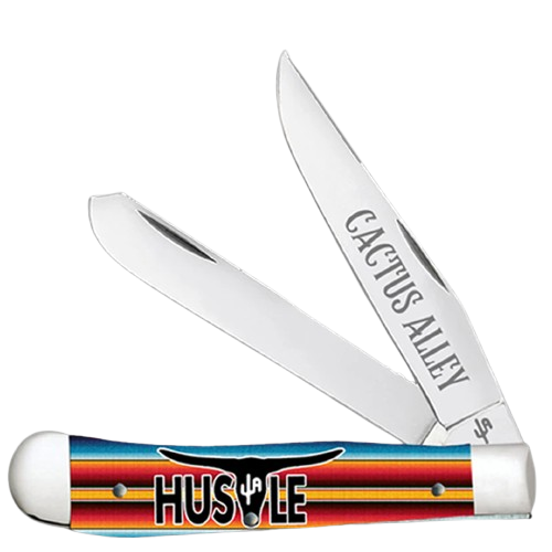 Whiskey Bent Hustle Cactus Alley Trapper Knife CA11-03