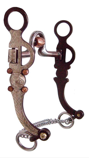 American Heritage Equine Antique Frog Port Bit 281-309