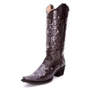 Circle G Women's Black Cross Boots C3.