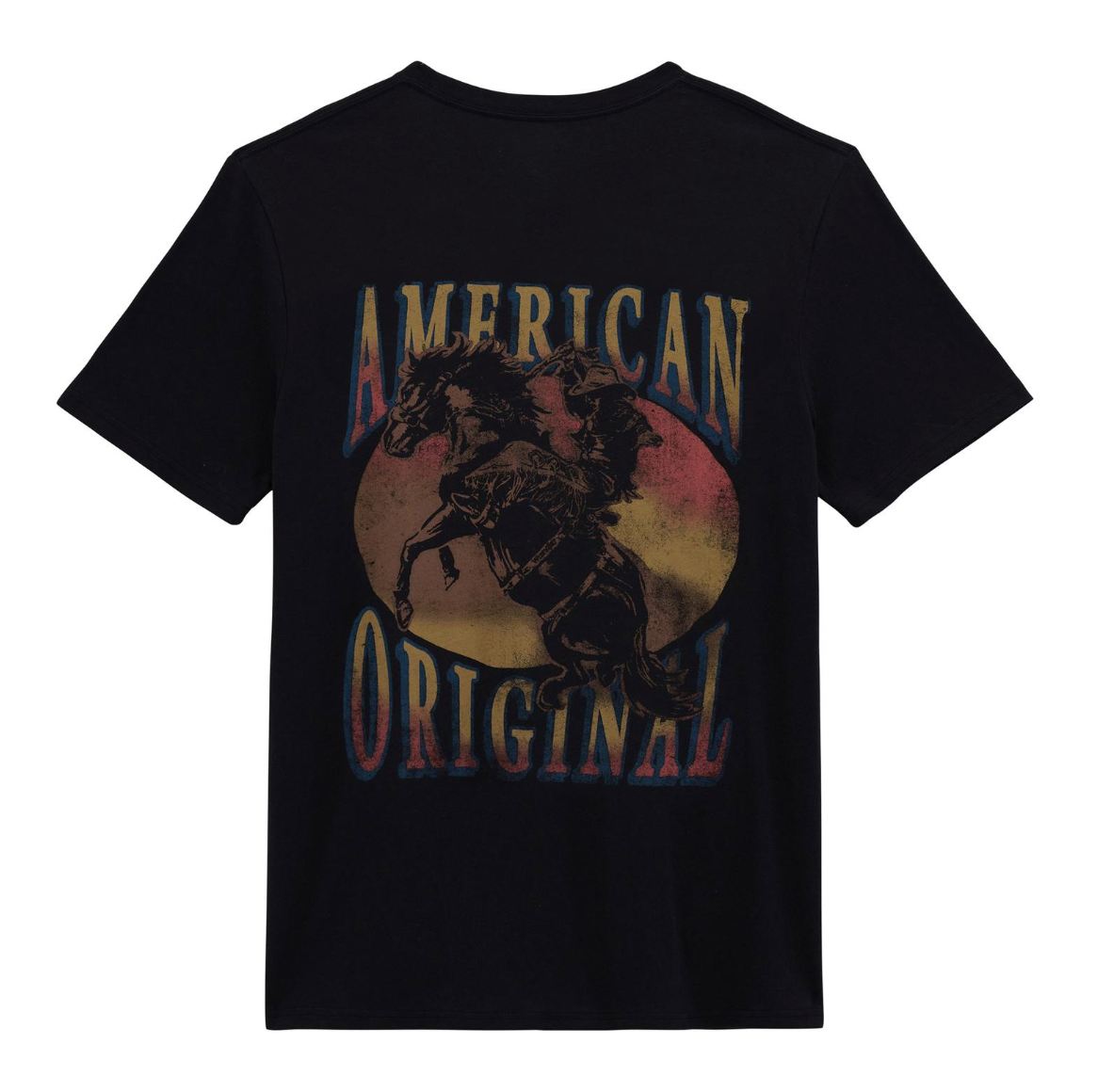 Wrangler Graphic SS Tee Blk 2380295.