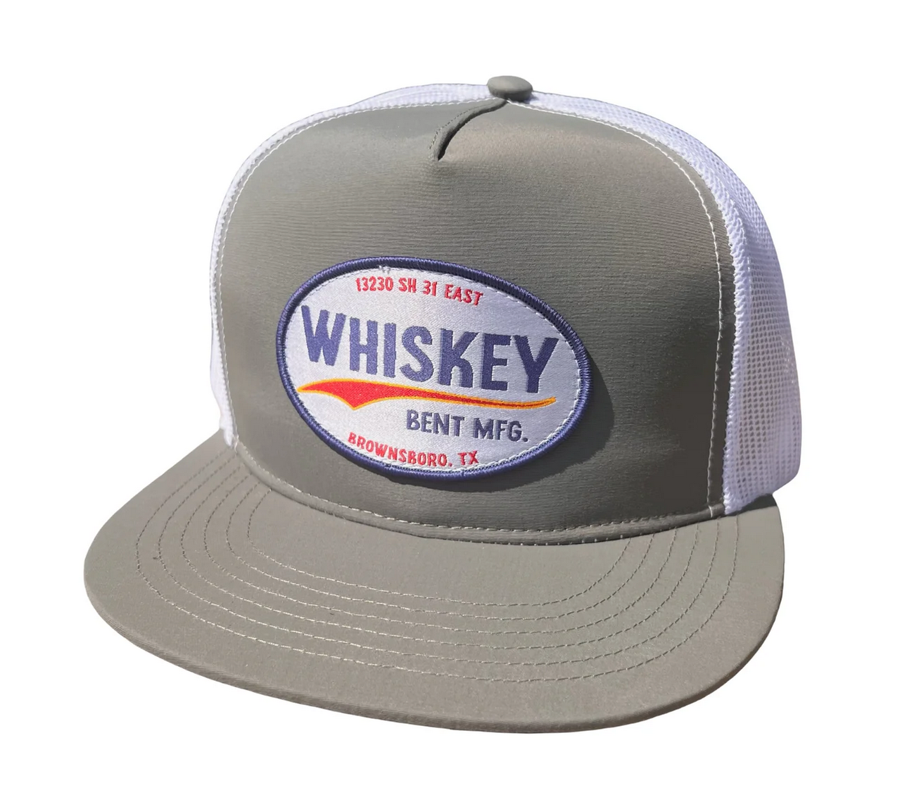 Whiskey Bent Grey Bodie Trucker Cap BODIGREY