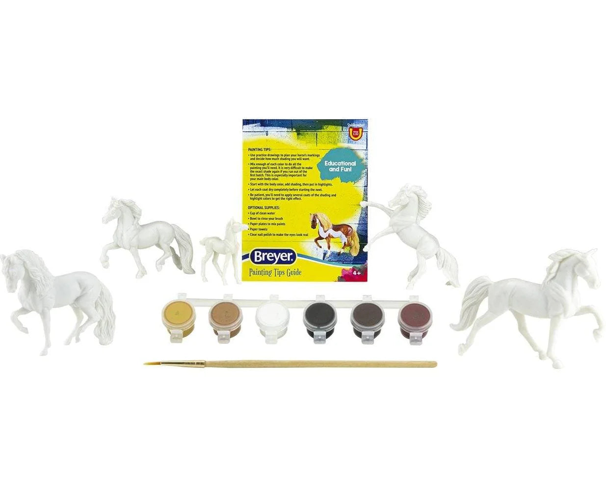Breyer Horse Crazy Breeds Paint & Play Set 4234
