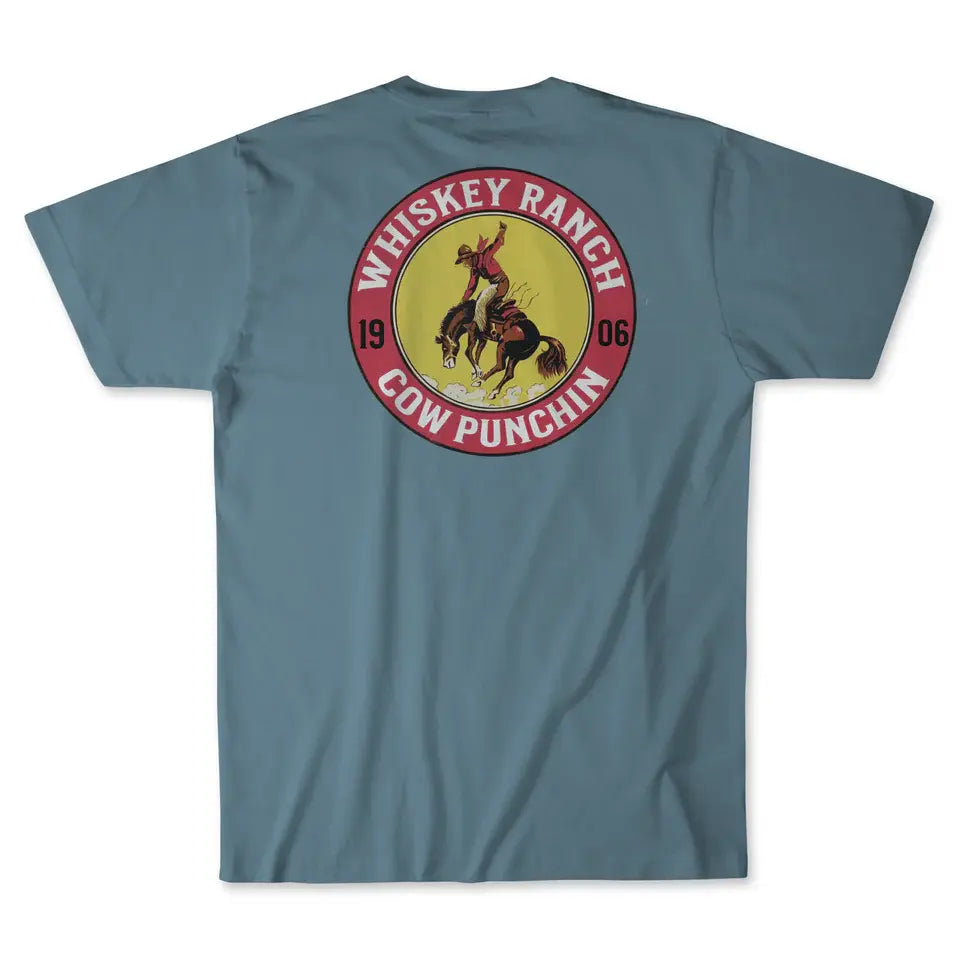 Whiskey Bent Hat Co. Men's Cow Punchin Tee.