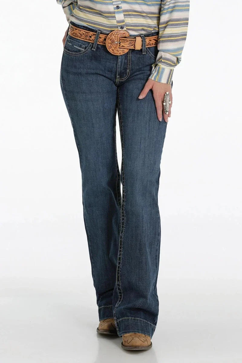 Cruel Girl Women's Jayley Mid Rise Trouser CB14454001 C35