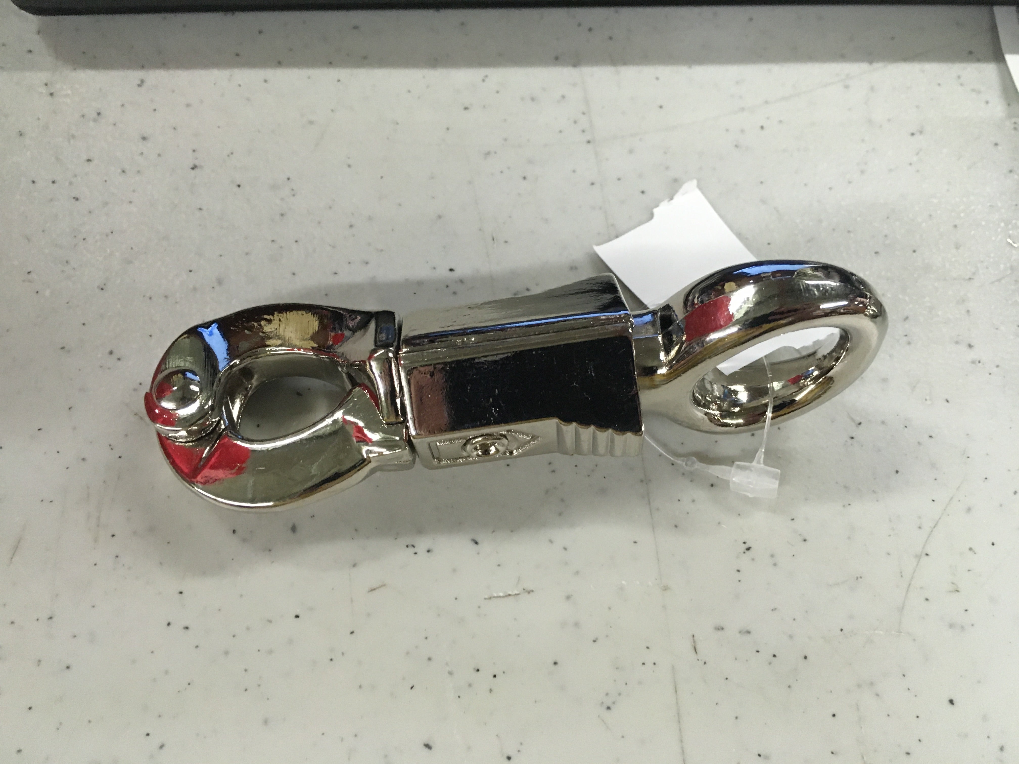 Silver Round Quick Release Snap