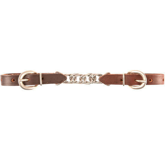 Latigo Flat Chain Curb Strap.