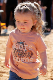 Cruel Girls Toddler Girl's Boots, Bows, Rodeos Tee