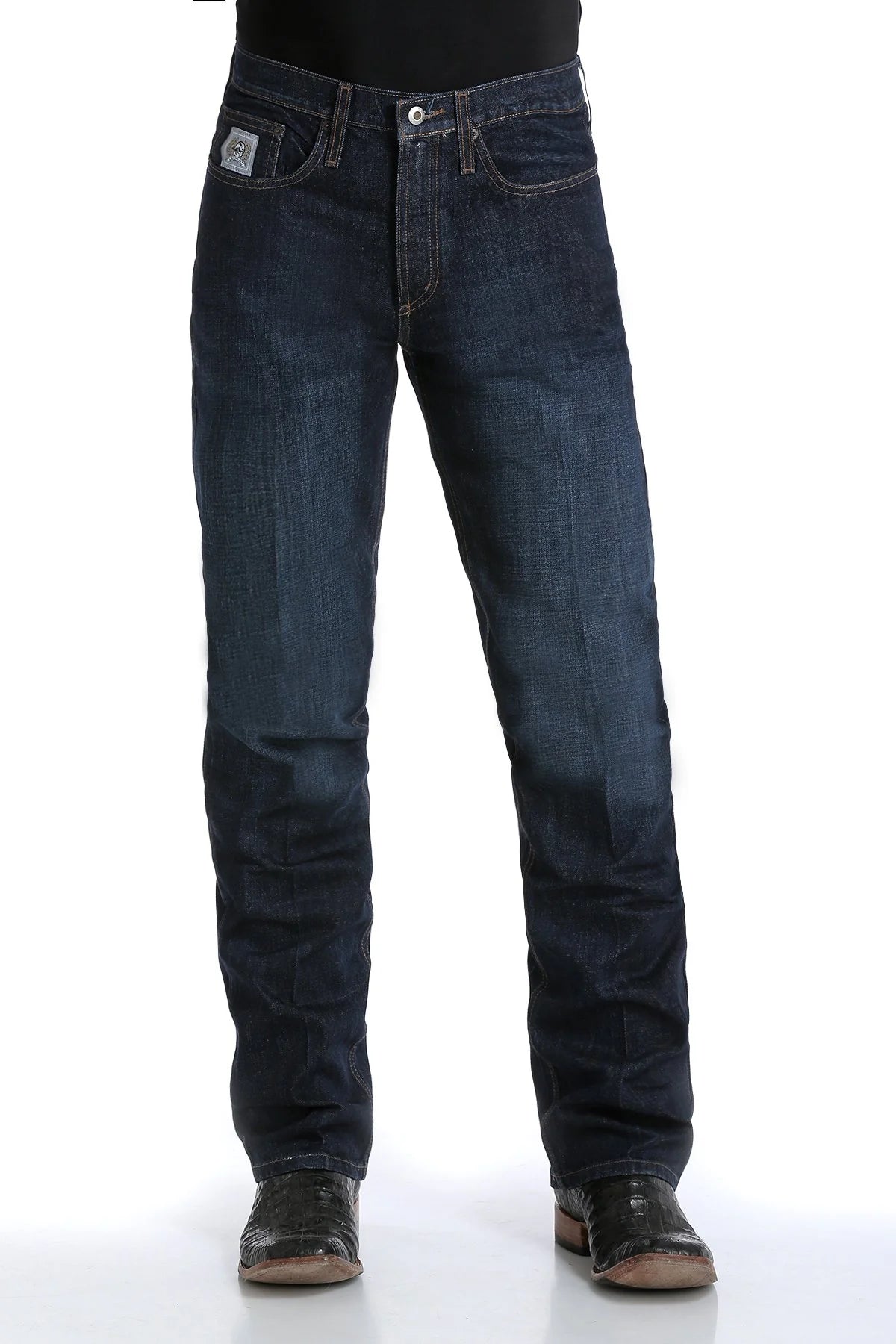 Cinch Men's Dark Wash Silver Label Jean MB98034002