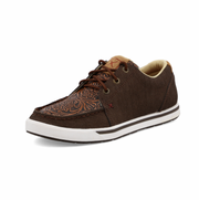 Twisted X Ladies Kicks Coco & Tooled Brn Shoes WCA0065.